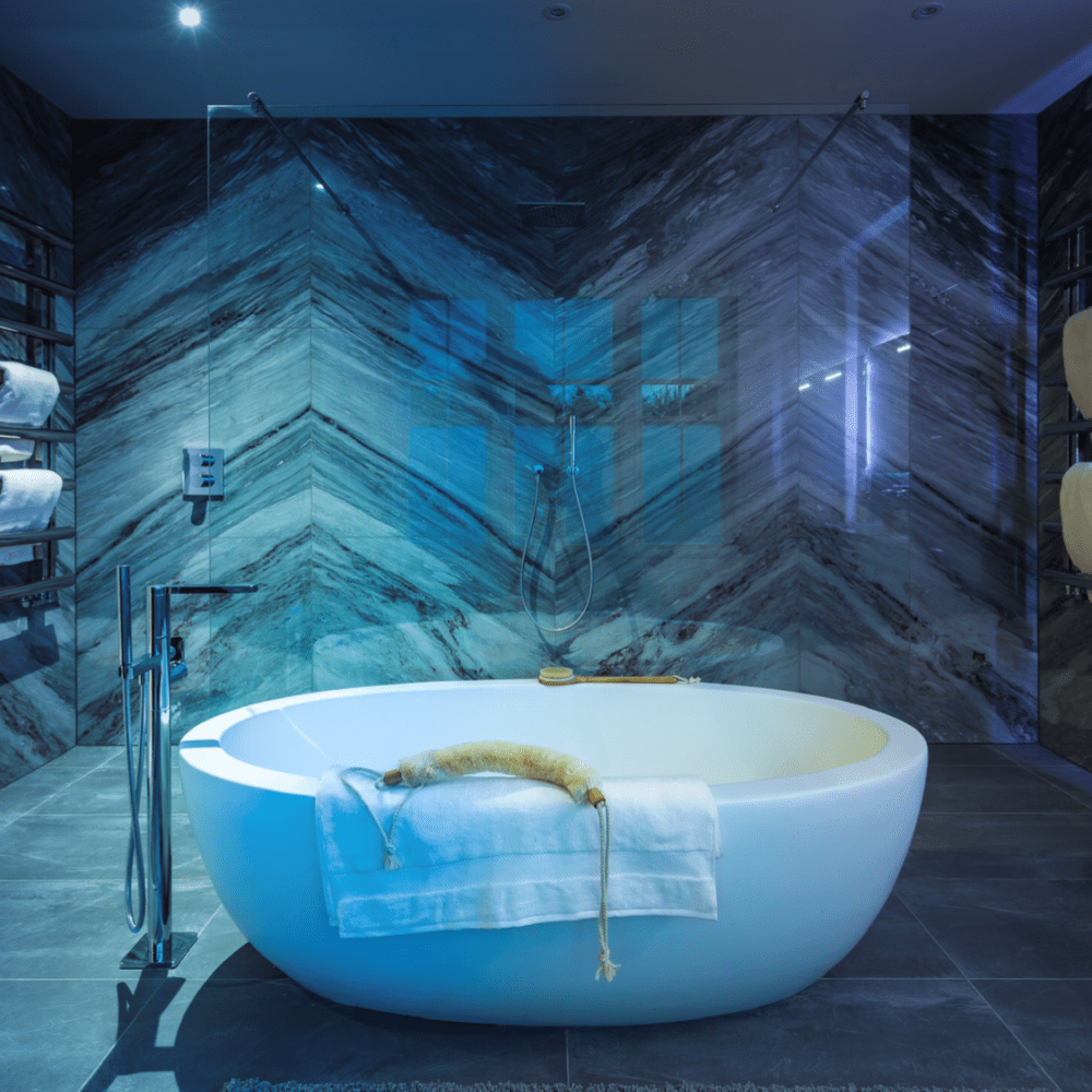 A luxury bathroom installation by Shoosmith Plumbing